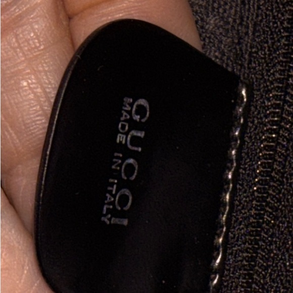 Authentic Vintage Gucci Nylon & Leather Mini Backpack in Black - Picture 8 of 9